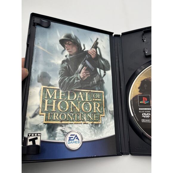 Medal of Honor: Frontline Sony PlayStation 2 PS2 CIB Complete Tested - Picture 7 of 7